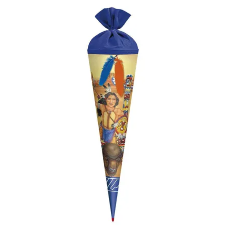 Roth Schultüte Indianer, 70 cm, rund