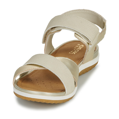 Geox - D SANDAL VEGA - Beige / Doré