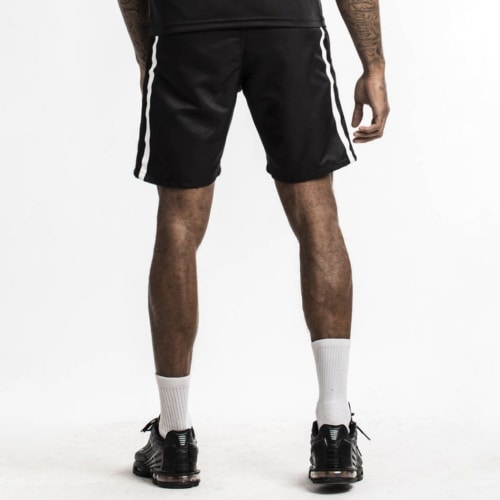 Short A Bande Diamond Noir Jaune