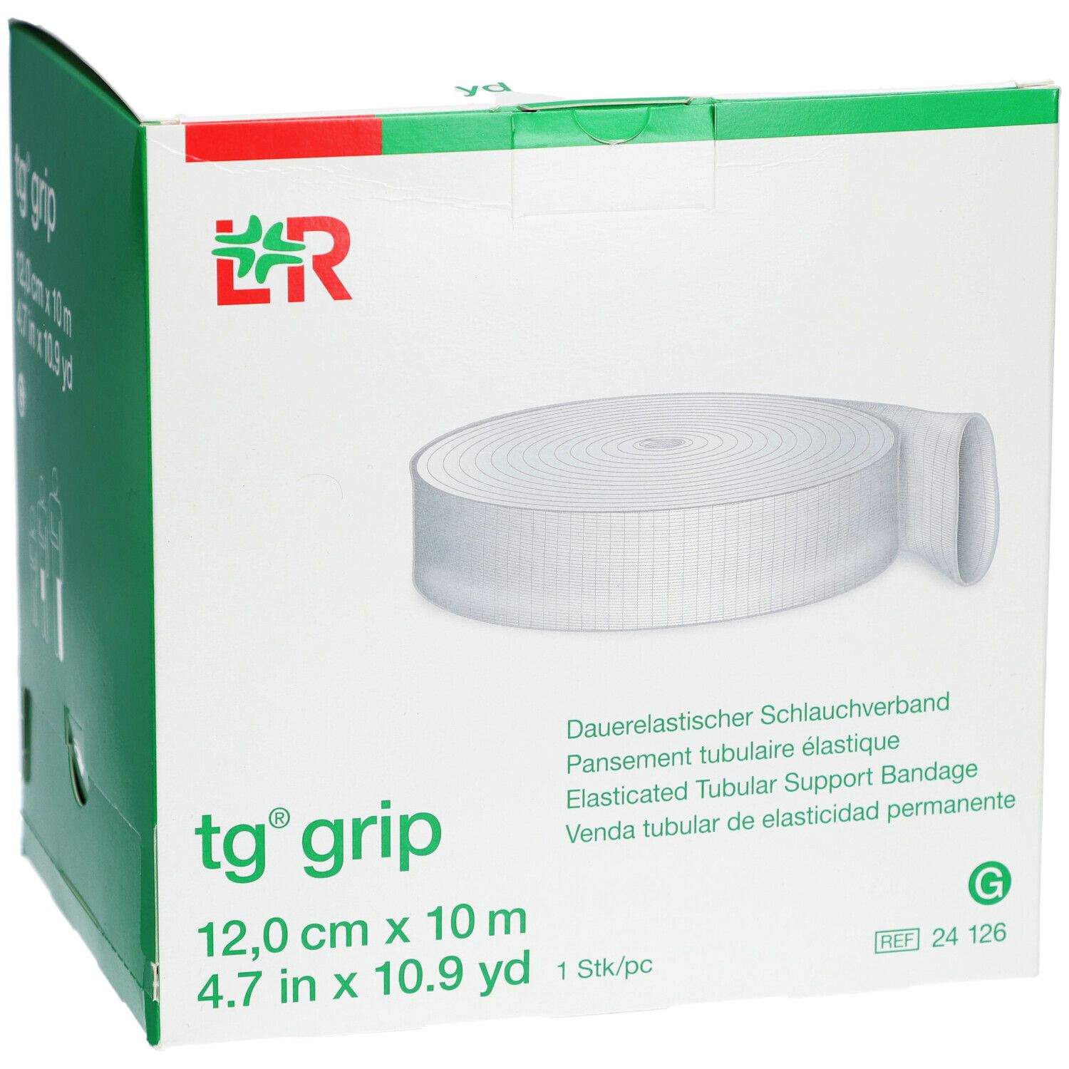 TG Grip Stütz-Schlauchverband G, 12 cm x 10 m