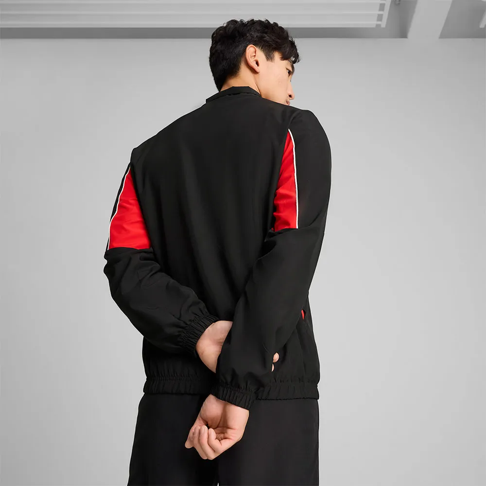 Suéter com zíper Puma AC Milan Ftblarchive