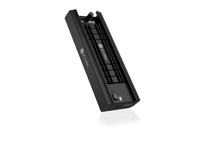 ICY BOX Dockingsstation IB-180MC-C31 Dockingstation für M.2 SSD mit USB 3.2 (Gen 2) Typ-C oder Typ-A Anschluss