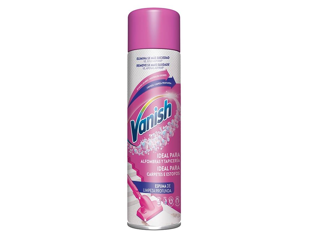 Limpa Estofos e Alcatifas Espuma Vanish 600ml