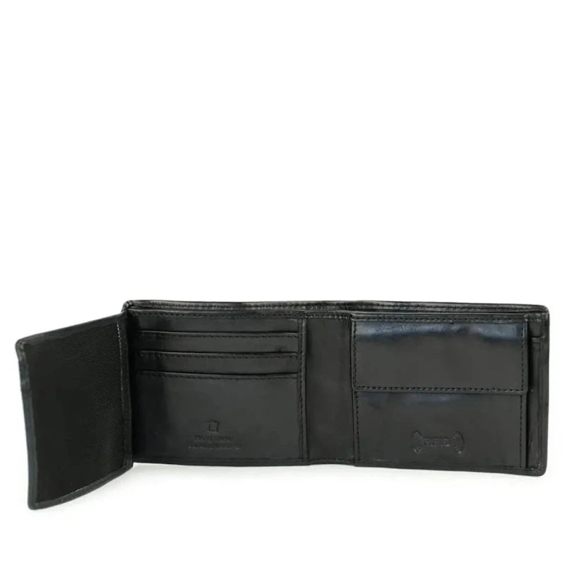 Bear Design Billfold Kick Black