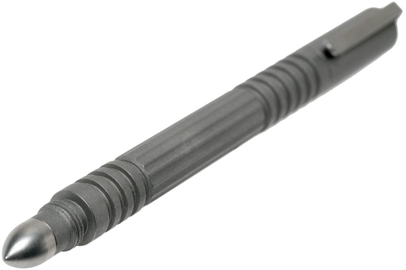 Rick Hinderer Investigator Pen Stainless Steel Working Finish, tactische pen
