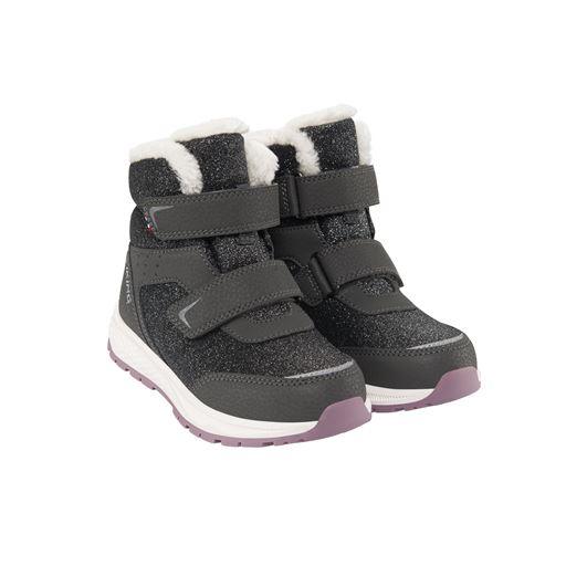 Viking Equip Warm Støvler, Charcoal/Dusty Pink, 33
