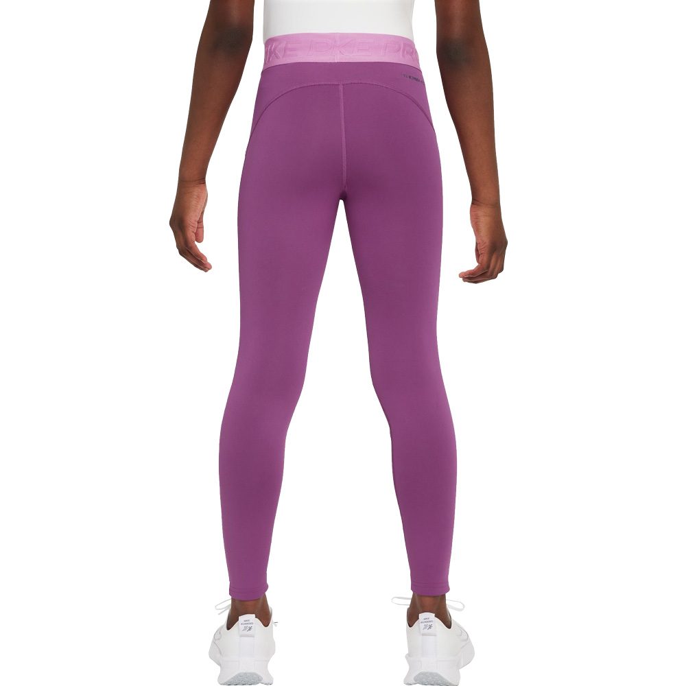 Nike Pro Dri-Fit Training Tights Mädchen hot fuchsia