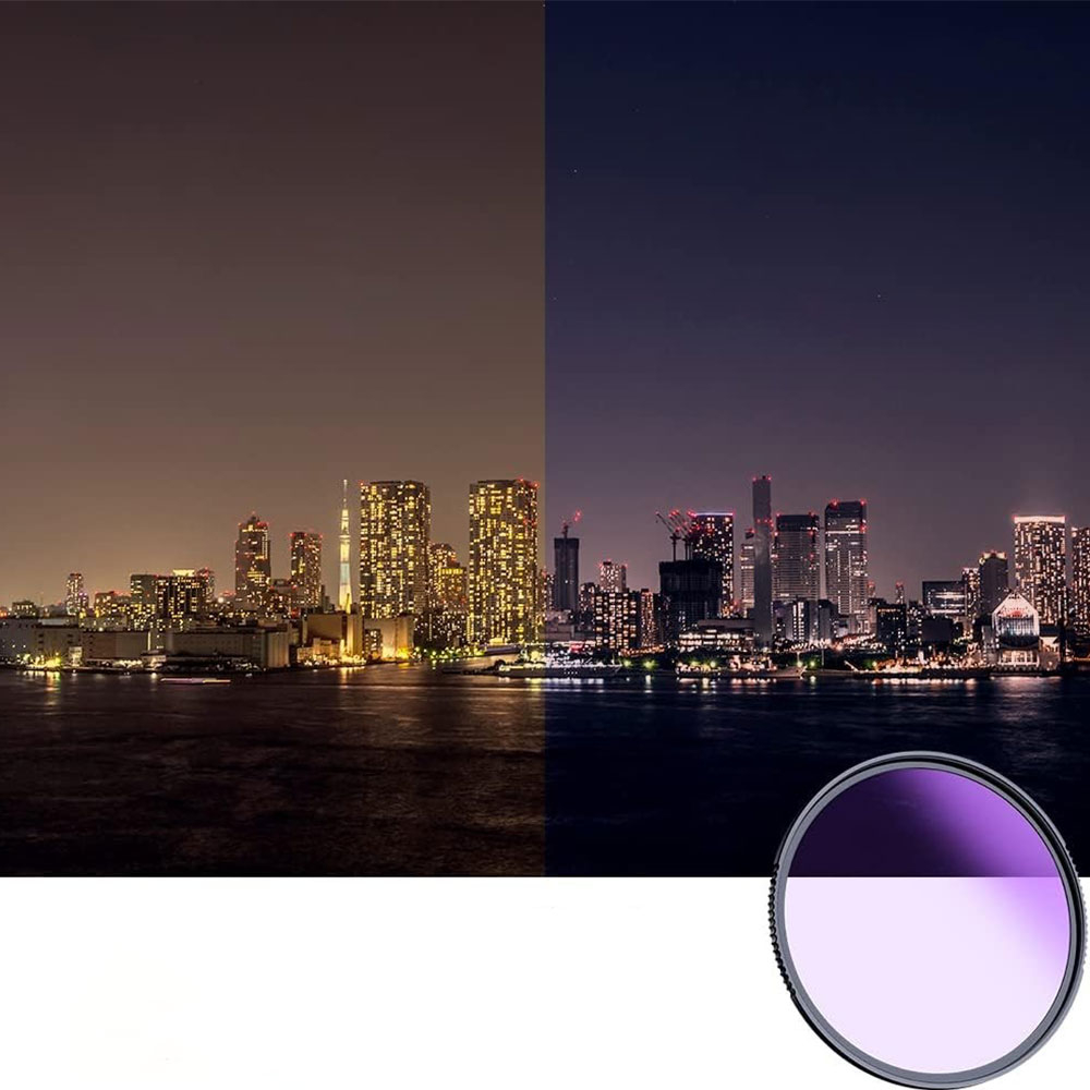 (67mm) Natürliche 28-fach beschichtete Astrofotografie Nacht-Filter Linse für DSLR Kameras mit Aufbewahrungsbox