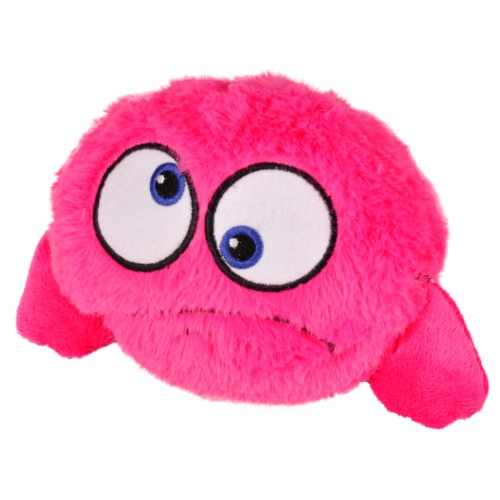 Bola de pelúcia rosa flamingo para cães