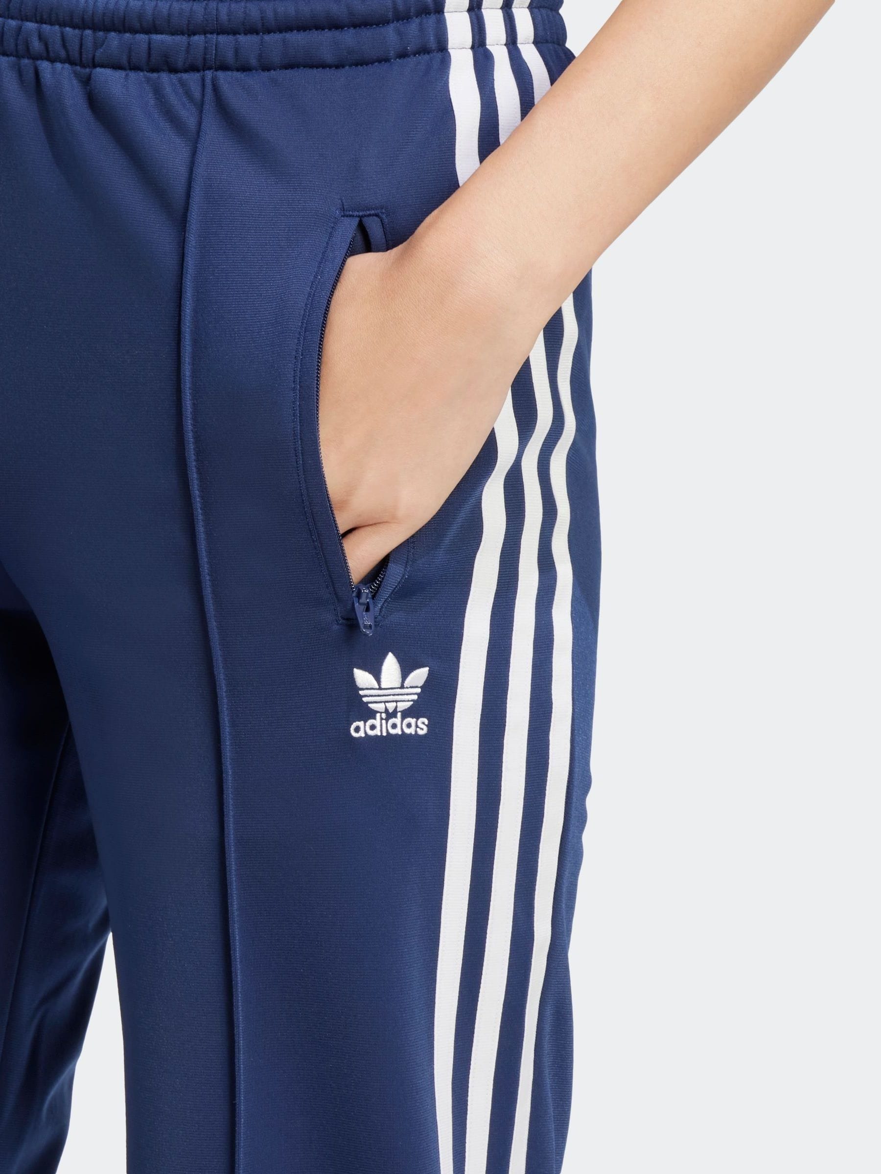 Blauw - Adidas Originals Classic Firebird Track Pant Trousers