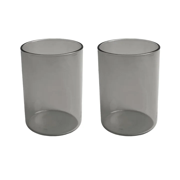 Design Letters - The Mute Favourite Trinkglas, smoke (2er-Set)