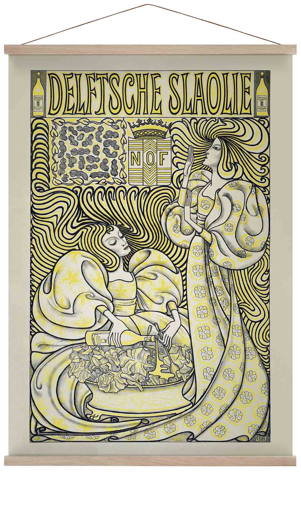 Salatöl-Anzeige von Jan Toorop