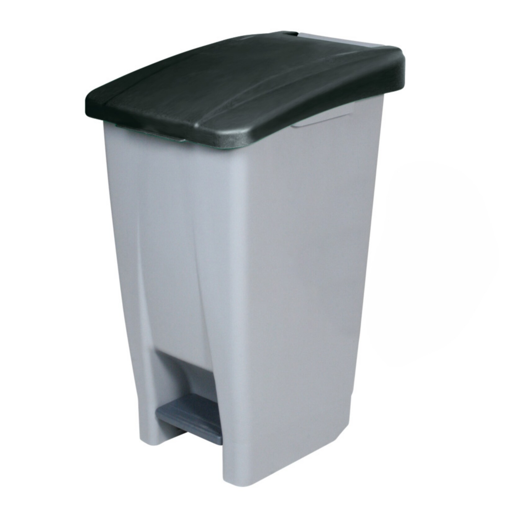 BRB Tret-Abfalleimer 60 Liter, schwarz