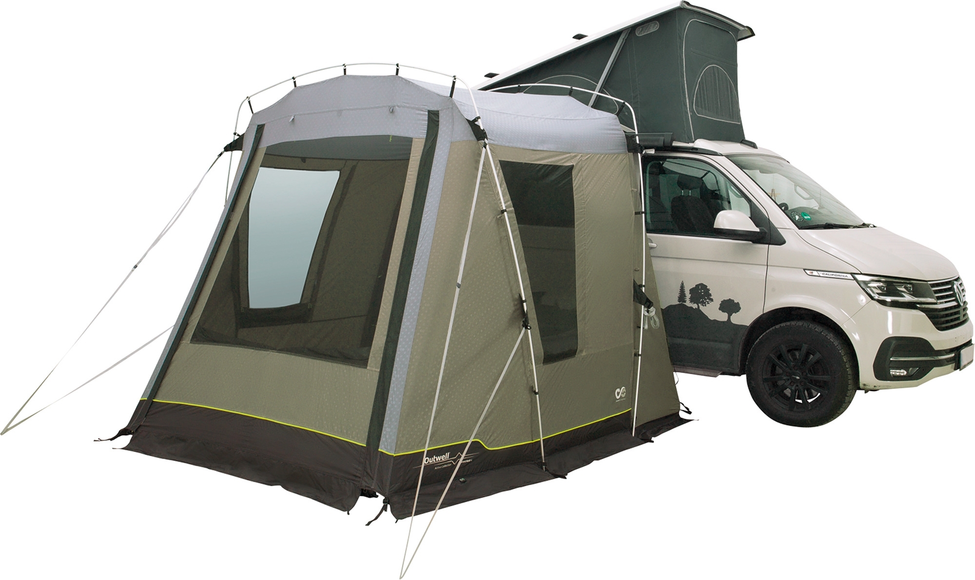 Outwell Dunecrest L Heckzelt für Minicamper 2 Personen Grün