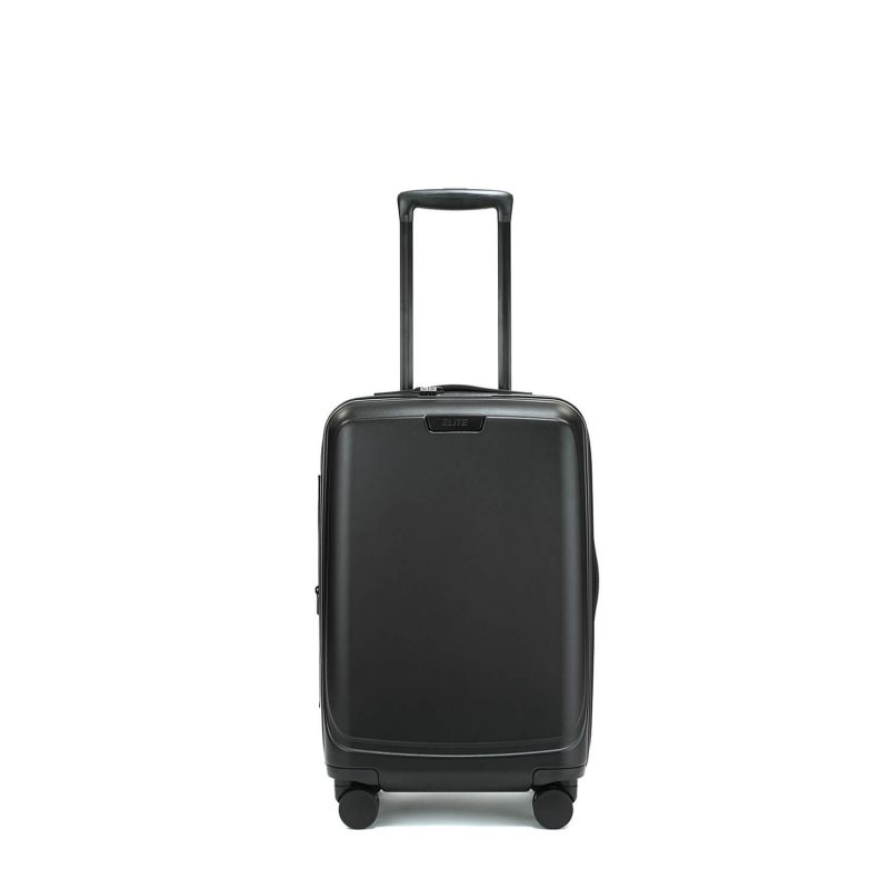 Valise cabine rigide Pure Mate Extensible 55cm Noir