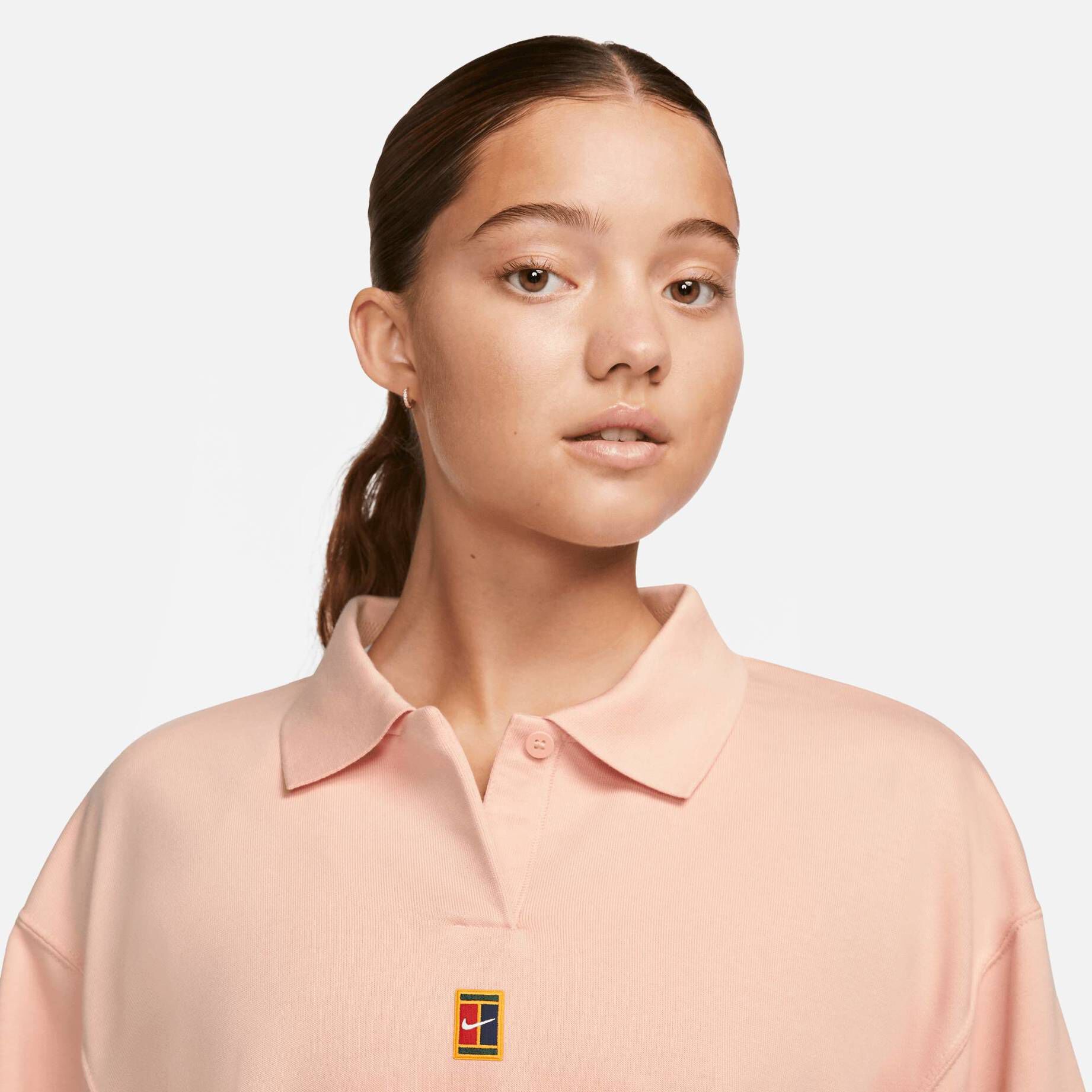 Nike| Damen Poloshirt NIKECOURT DRI-FIT HERITAGE Langarm