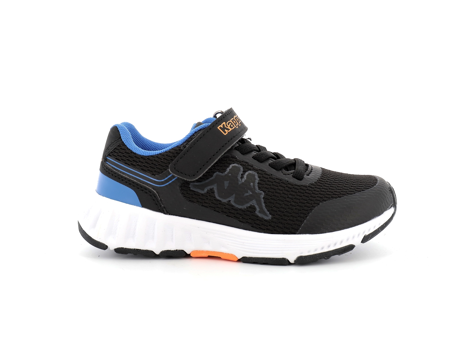 Kappa-3117L9W Matières combinées Noir-Bleu