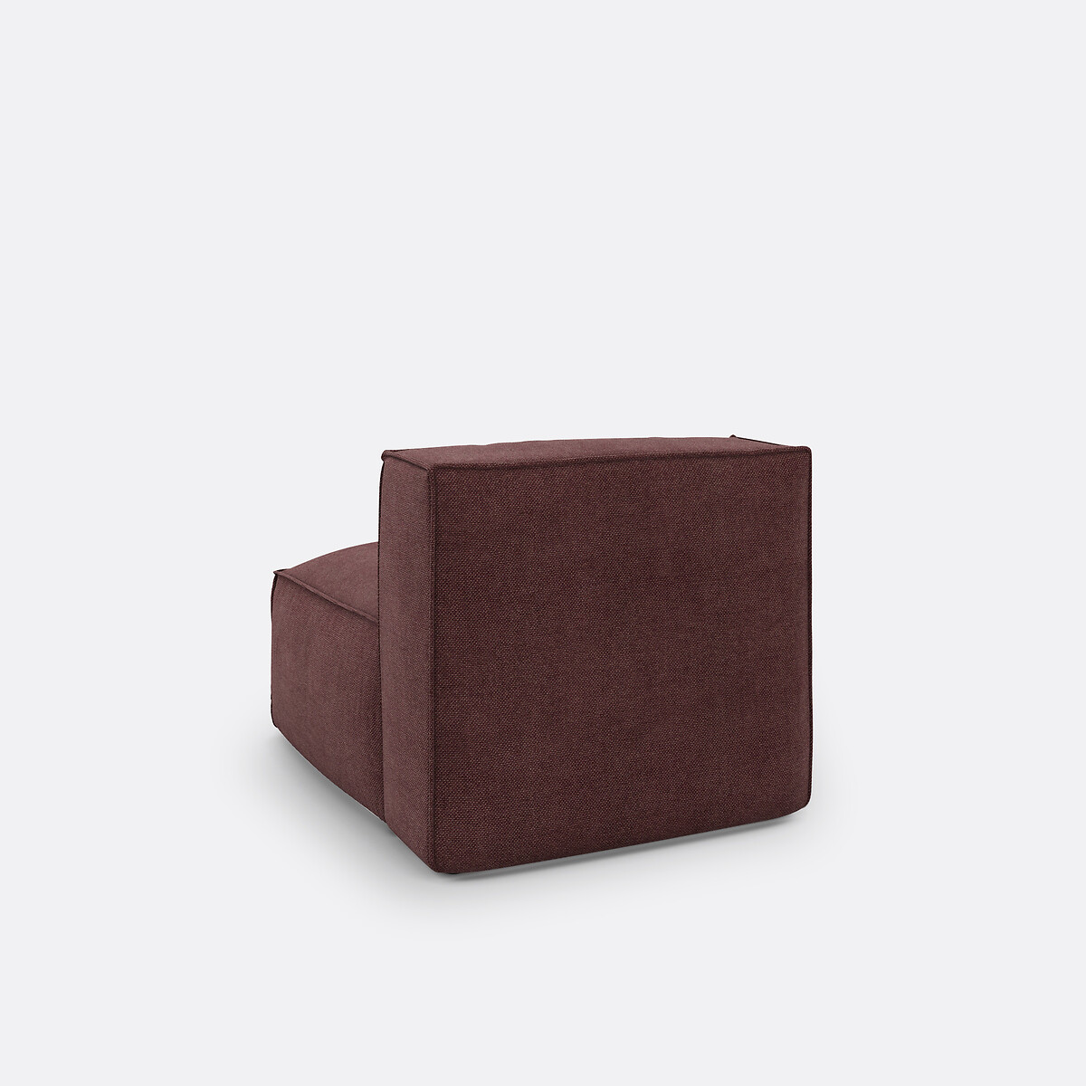 LA REDOUTE INTERIEURS<br>Banco modular em tecido texturizado, Seven