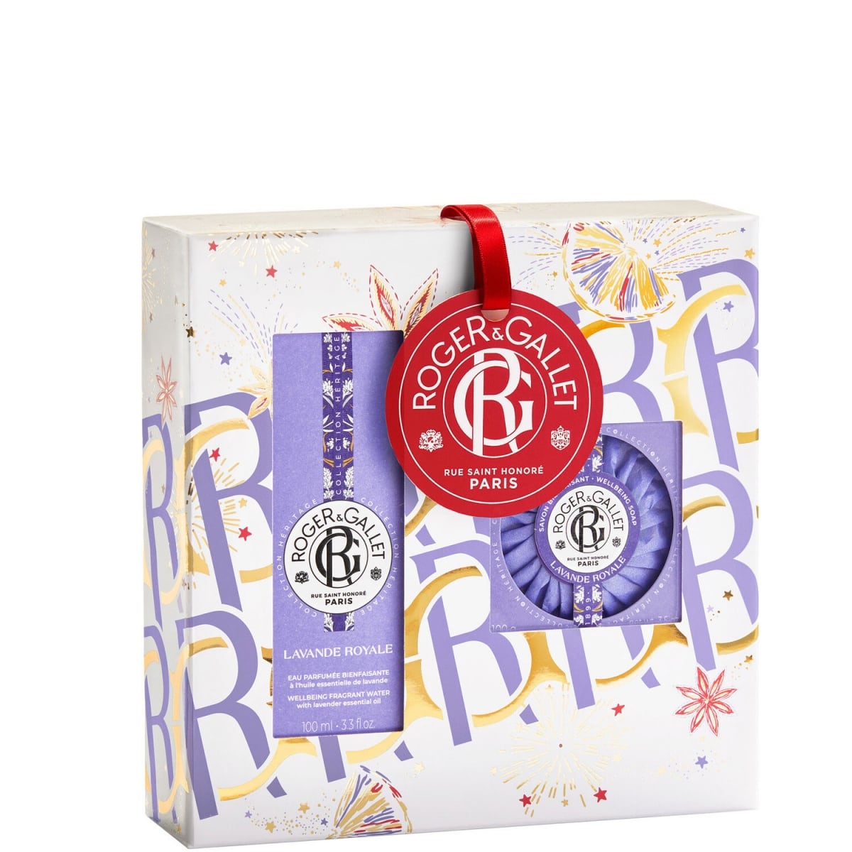 Roger & Gallet Lavande Royale Coffret Eau Parfumée Bienfaisante