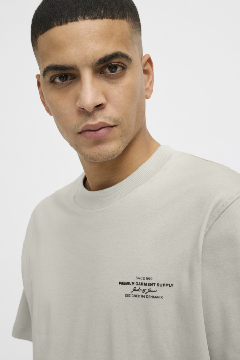 Jack & Jones beige heren t-shirt
