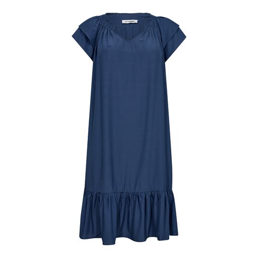 Co'Couture Sunrise Cropped Kjole, Sky Blue, M