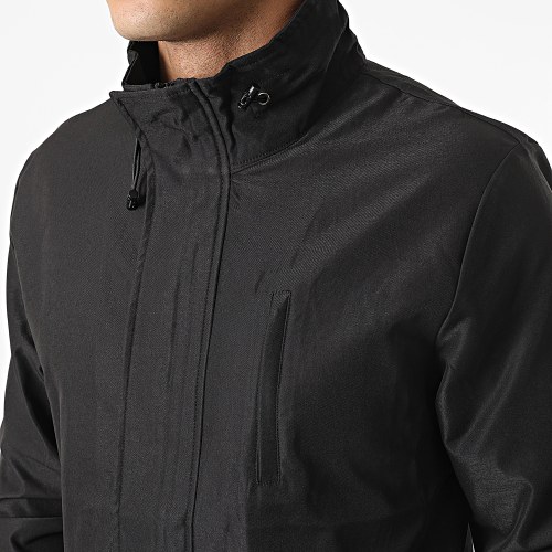 Ensemble Veste Zippée Et Pantalon Cargo AB326 Noir