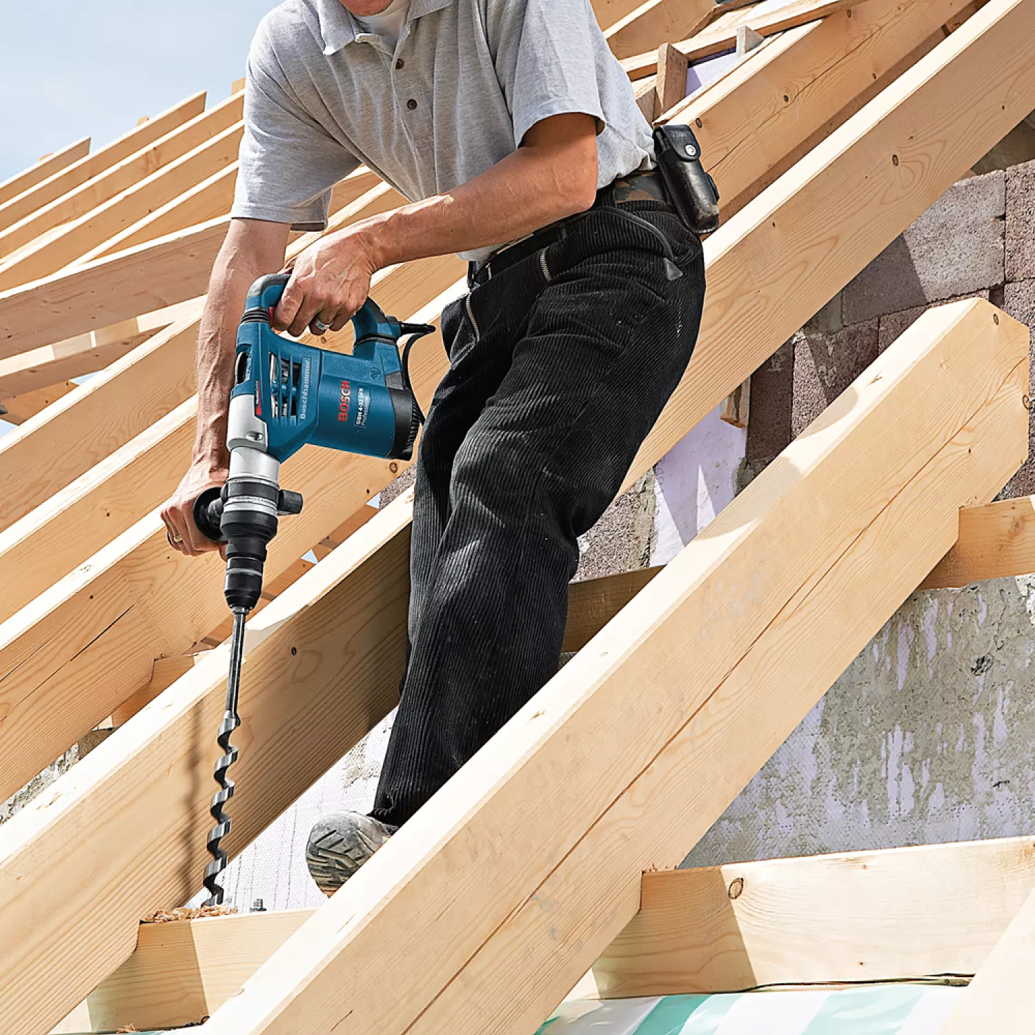 Bosch GBH 4-32 DFR SDS-plus Combihamer incl. snelspanboorkop in koffer - 900W - 4,2J
