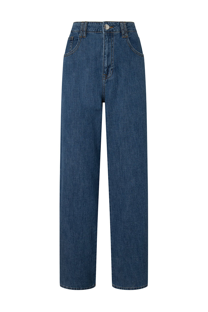 Calça jeans normal - Azul