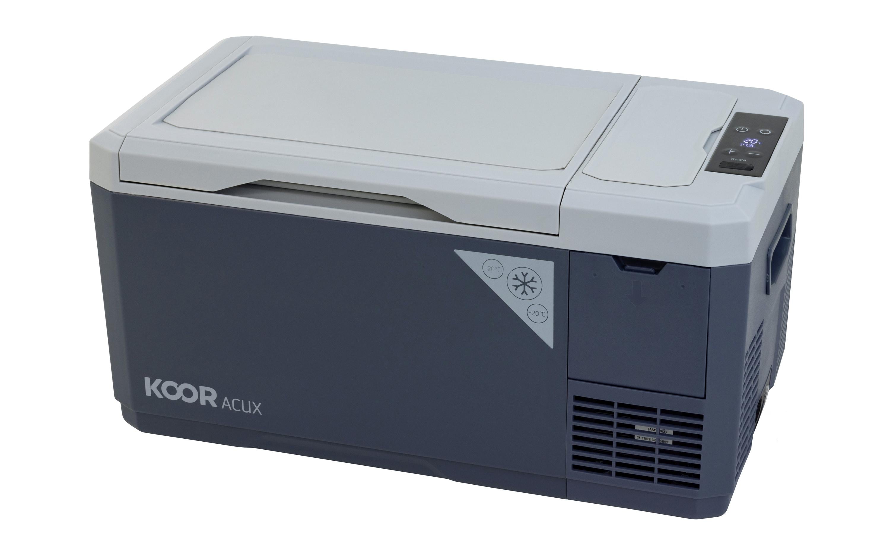Kompressor-Kühlbox ACUX 18 mit Akku<br>Mobile Kühl- und Gefrierbox in einem