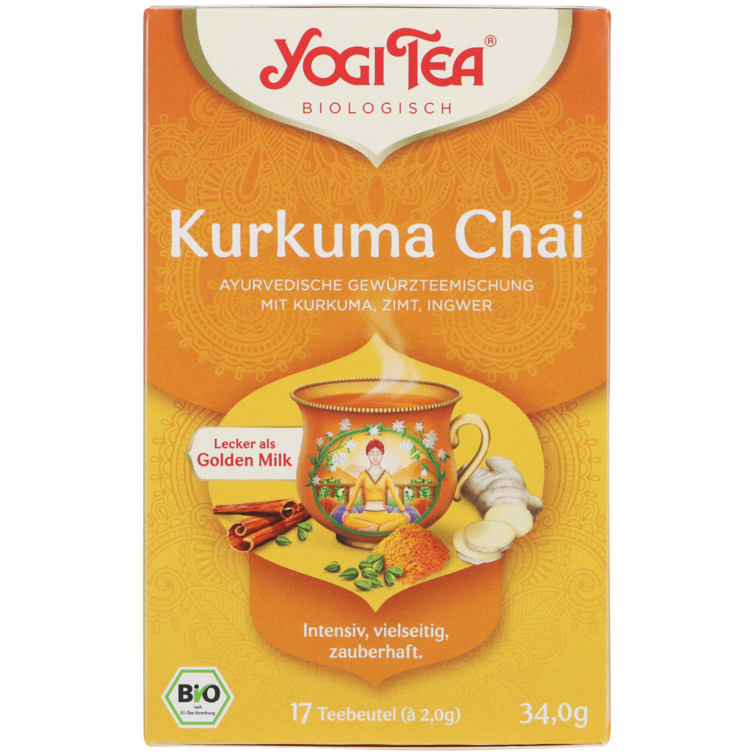 Yogi Tea Bio Kurkuma Chai 17 Beutel