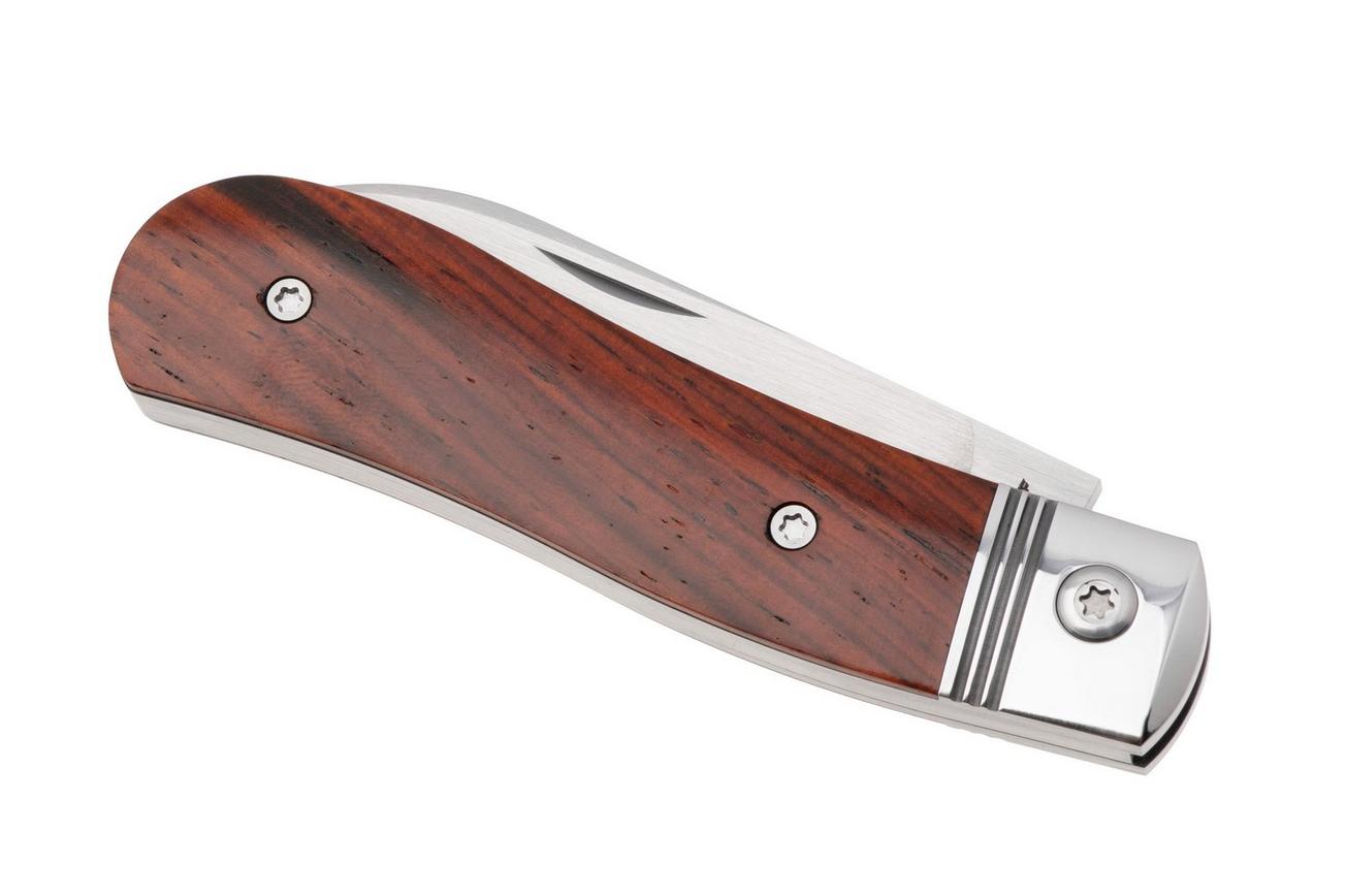 Jack Wolf K9 Jack Steel Series K9-02-ROSEWOOD Satin 154CM, Rosewood, slipjoint zakmes