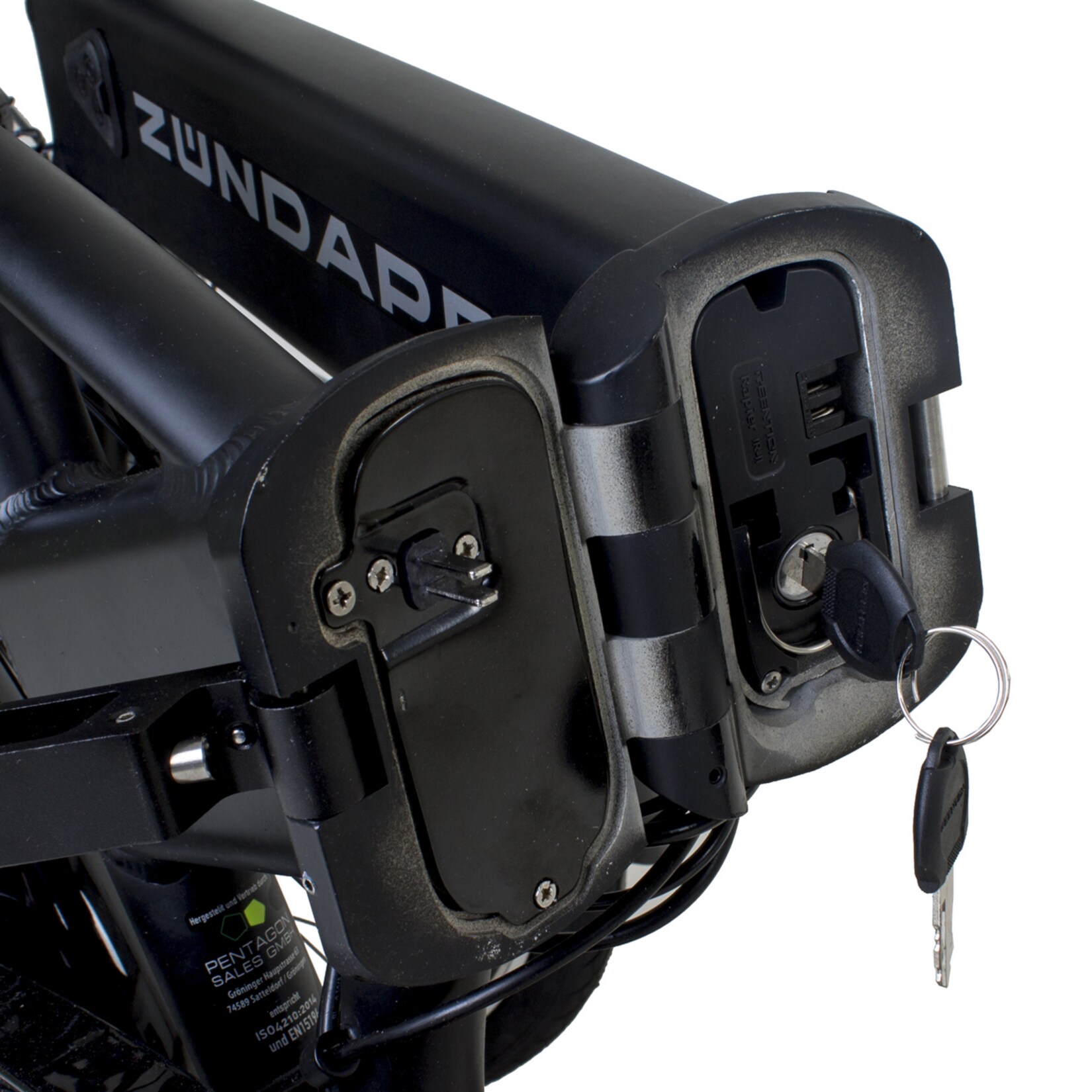 Zündapp Z101 20 Zoll Elektro Klapprad für Erwachsene 150 - 180 cm 6 Gang E Klappfahrrad E Bike Faltrad Pedelec StVZO
