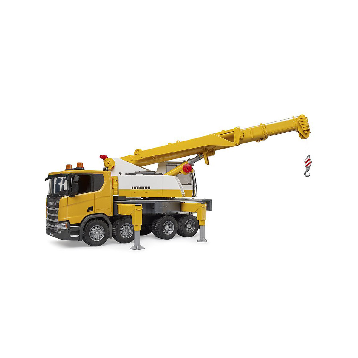BRUDER Spielwaren GmbH + Co. KG Bruder 03571 Scania Super 560R Liebherr Kran-LKW mit L+S Modul