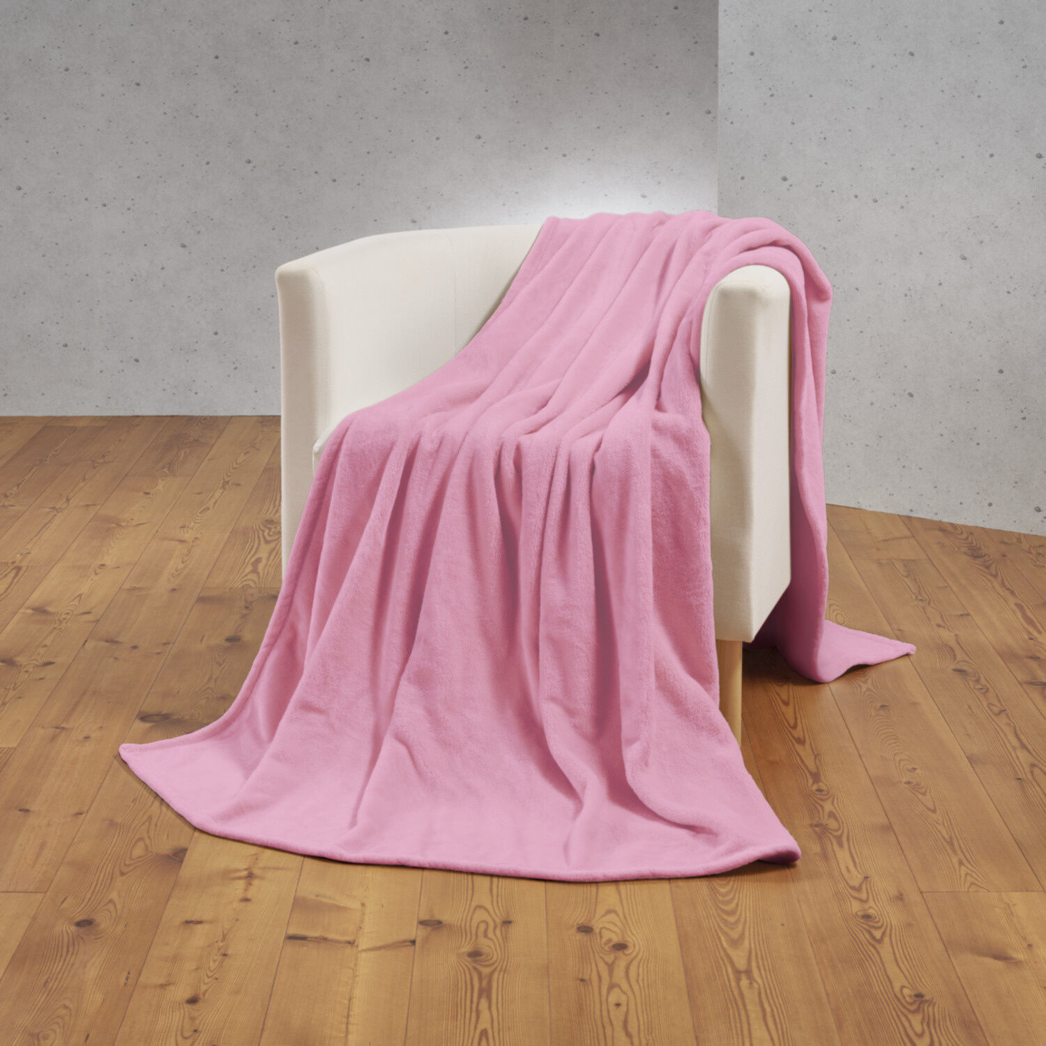 Kuschelweiche Fleecedecke