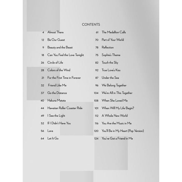 Hal Leonard Contemporary Disney: Easy Guit