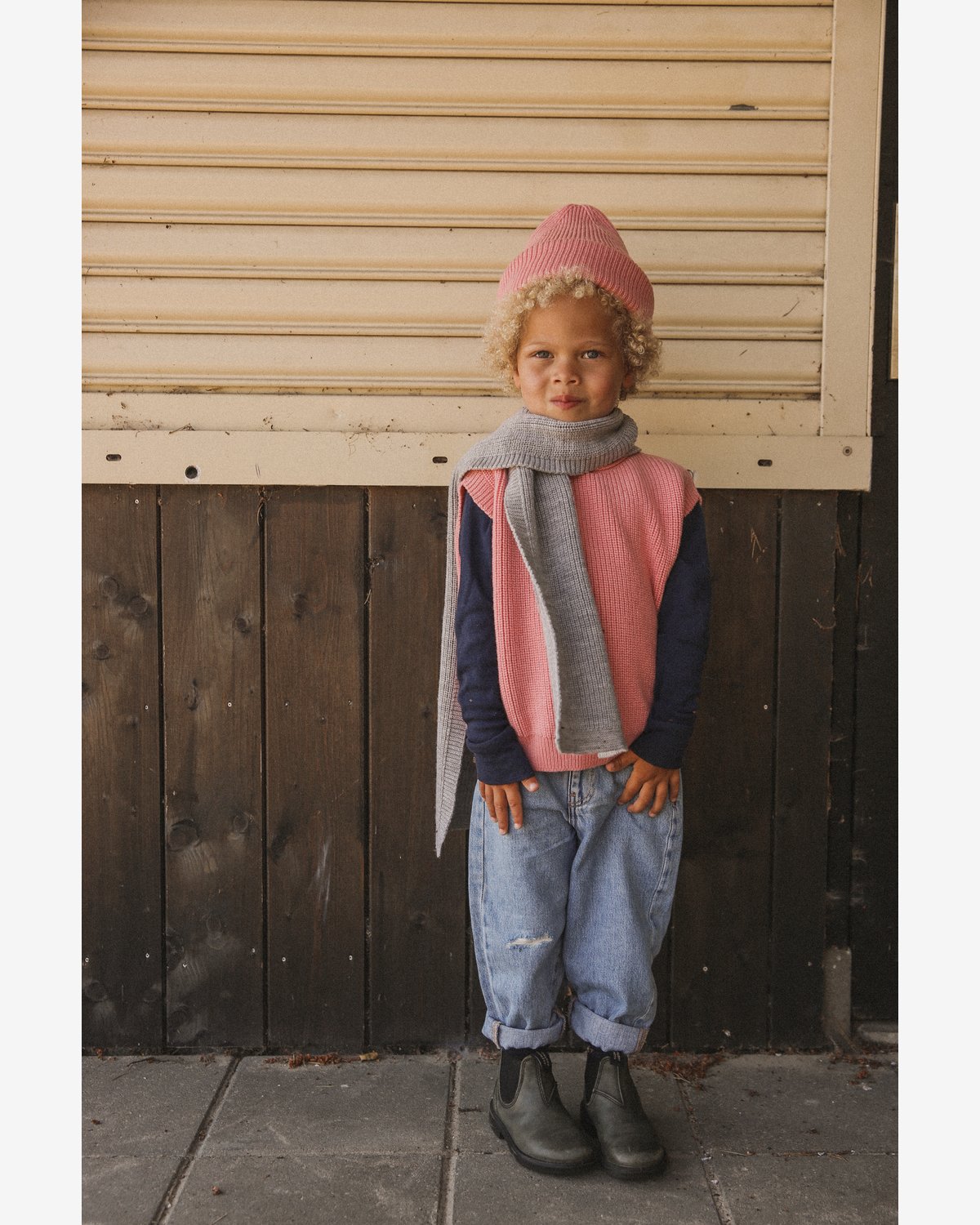 Ullvest Barn – 100% Merino, Ubehandlet Ull | Vest Harvey