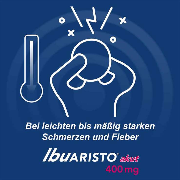 IbuARISTO akut 400 mg Ibuprofen Filmtabletten, 20 St