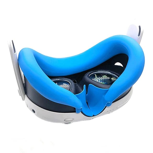 Meta Quest 3 Headset ansigtsmaske linsecover 2 rocker cap sort