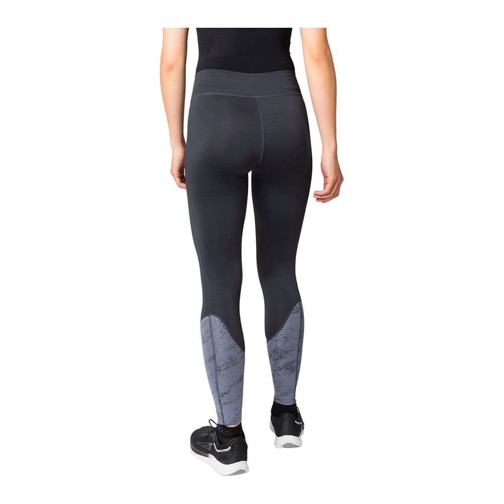 Odlo ESSENTIAL PRINT - Collant Femme india ink/folkstone gray