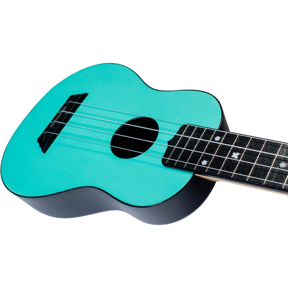 Flight Travel Series TUS35 Light Blue sopraan ukelele met gigbag