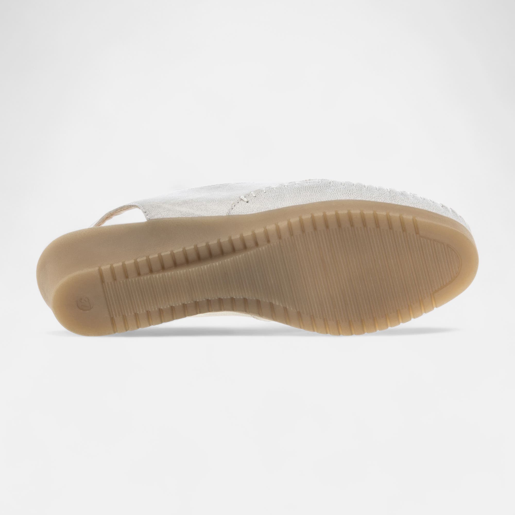 Escarpins pieds sensibles Femme en cuir blanc