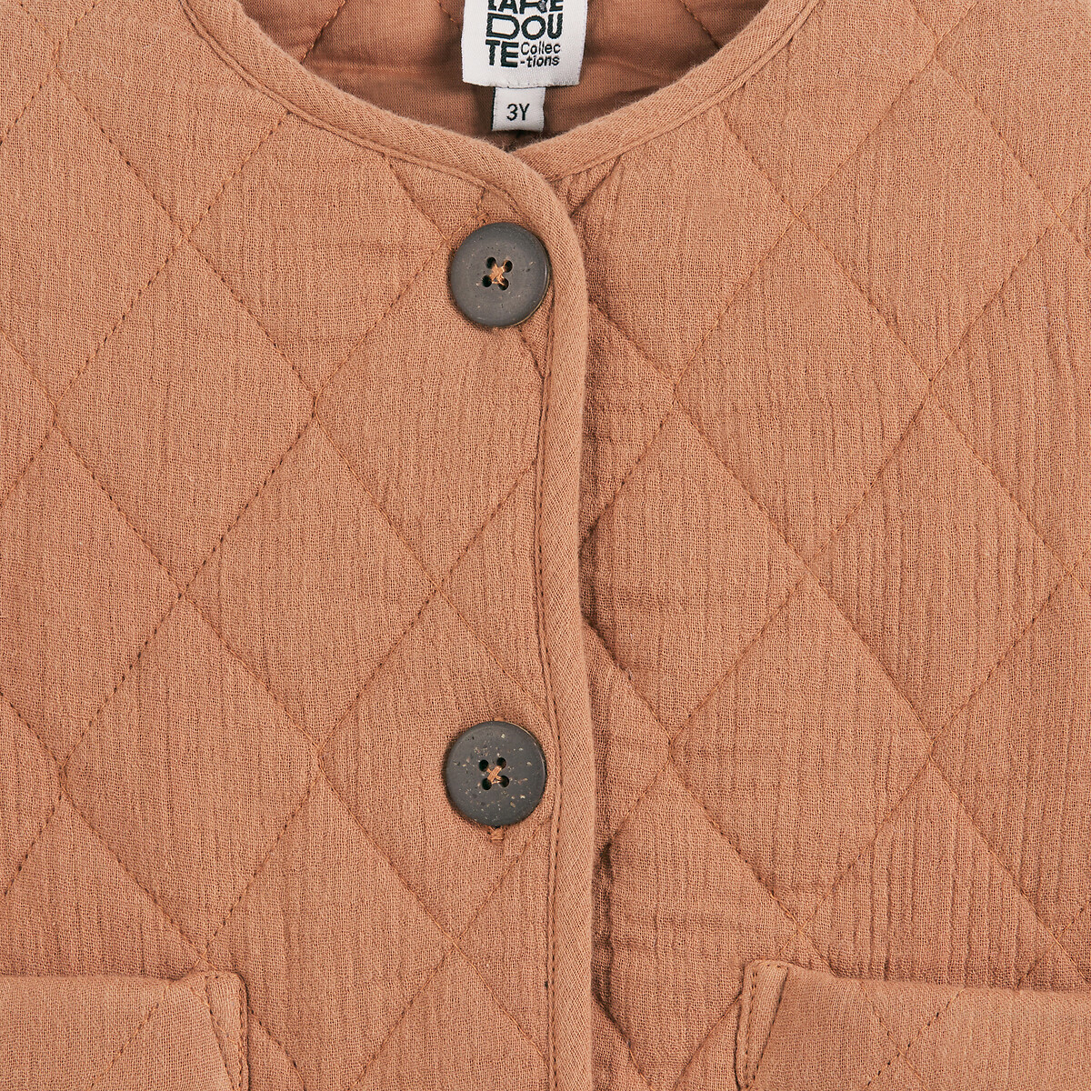 COLEÇÕES LA REDOUTE<br>Jaqueta acolchoada em tetra