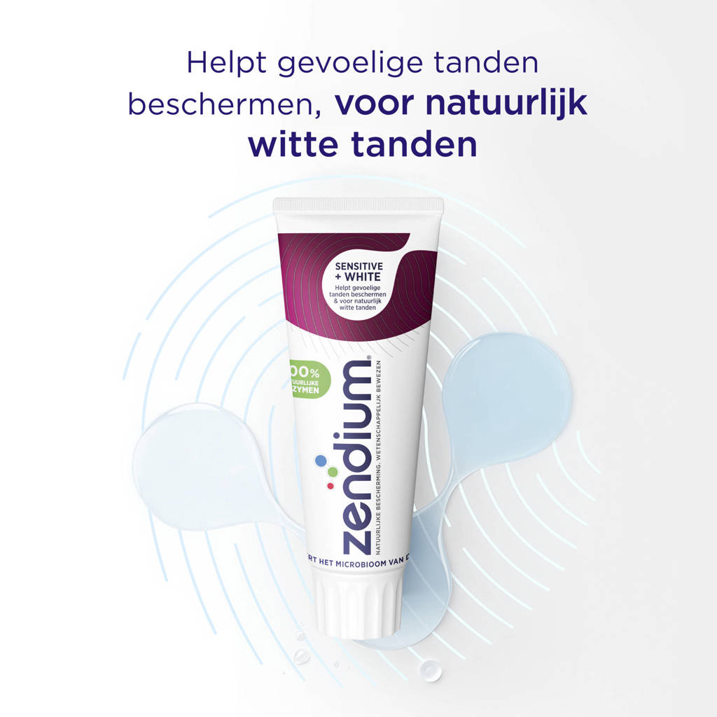 Sensitive+White tandpasta - 12 x 75 ml