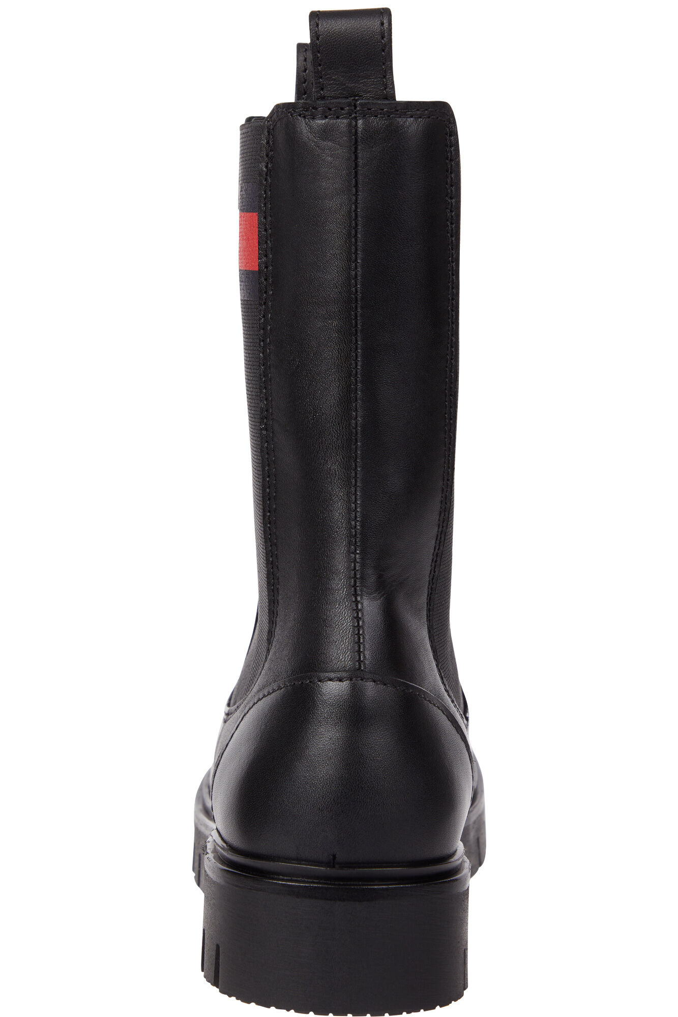 Botas Chelsea femininas da Tommy Jeans.