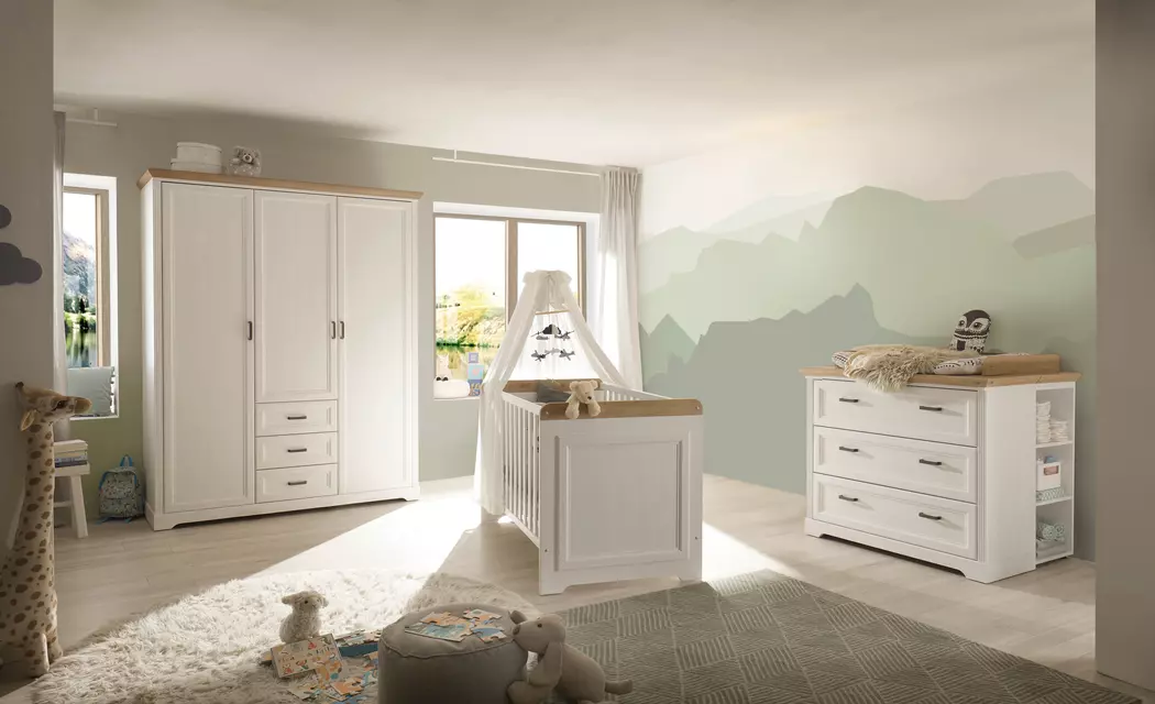 Babyzimmer-Set Jasmin 3tlg.