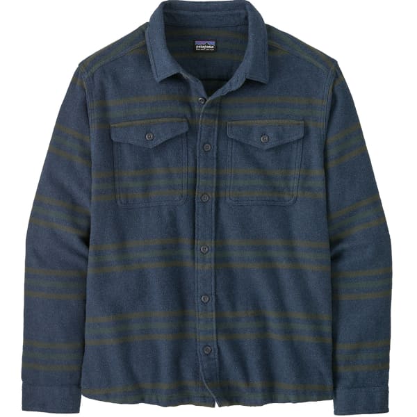 Chemise PATAGONIA M'S FJORD FLANNEL SHIRT TREELINED: SMOLDER BLUE