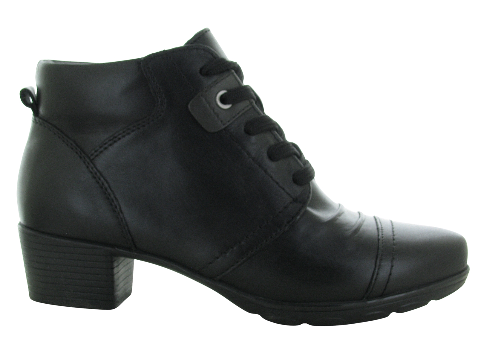 Jana  shoes-25100 Cuir Noir