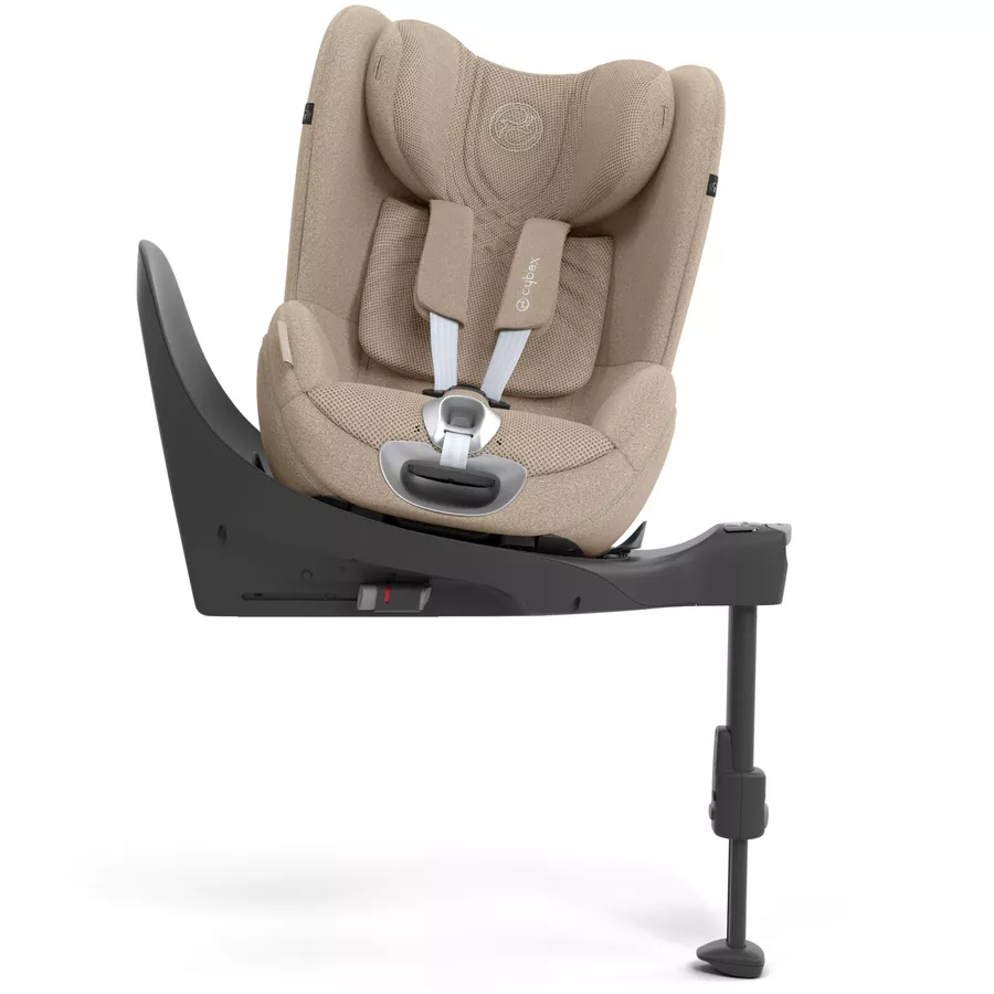 cybex PLATINUM Reboarder Sirona T I-Size Cozy Beige Plus mit Basisstation Base T