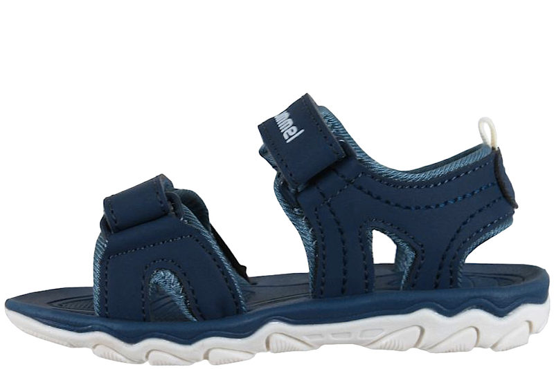 HUMMEL SANDAL SPORT JR SANDAL I MØRKEBLÅT SYNTET