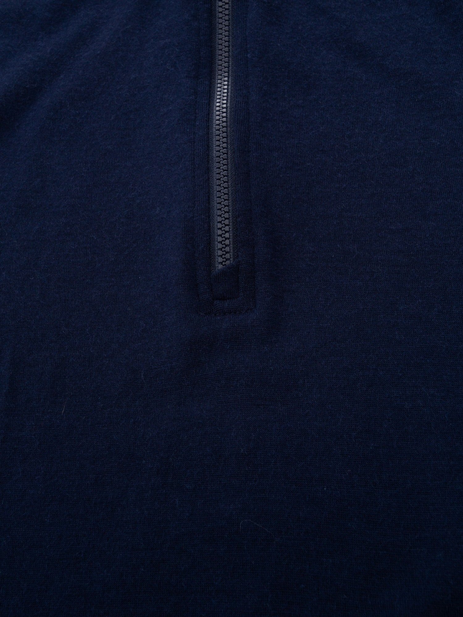 Rena Merino Half-Zip Ulltrøye Herre Blue Ink